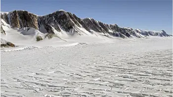 Sông băng phía đông Nam cực có dấu hiệu tan chảy