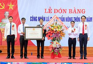Huyện Nghi Xuân - Hà Tĩnh đạt chuẩn nông thôn mới