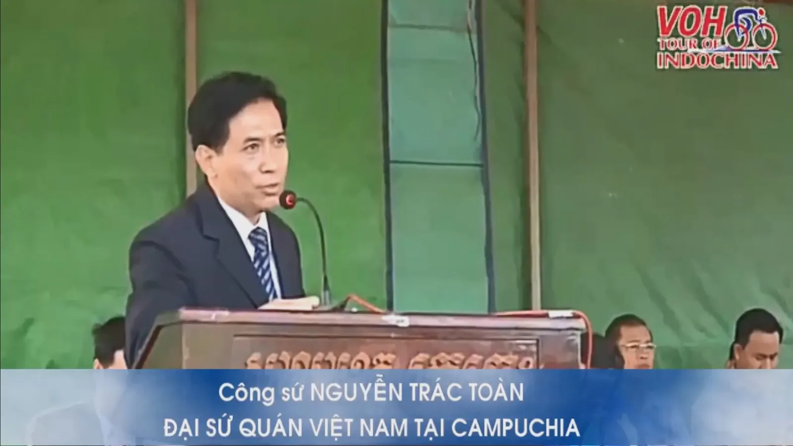 Cuộc đua xe đạp NKKN 2018: Phát biểu của Công sứ Việt Nam tại Campuchia Nguyễn Trác Toàn