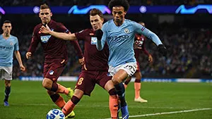 Diễn biến chính Cup C1 trận Man City vs Hoffenheim: Sane rực sáng, Man City vững chắc ngôi đầu