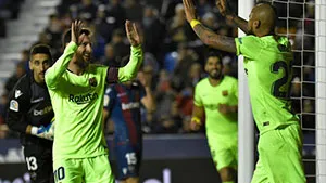 Kết quả bóng đá hôm nay 17/12: Messi lập hat-trick, Barcelona hủy diệt Levante