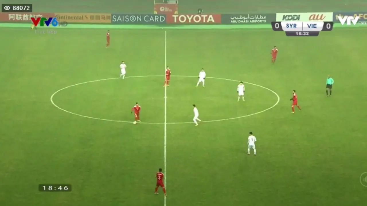 Lịch phát sóng trực tiếp các trận đấu của đội tuyển Việt Nam tại Asian Cup 2019