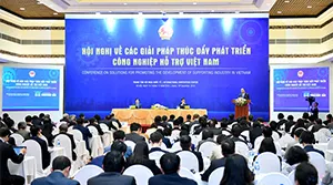 Đến 2020, công nghiệp hỗ trợ phải đáp ứng 45% nhu cầu thiết yếu cho sản xuất