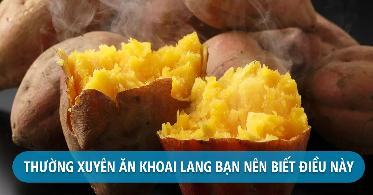 Ăn sáng bằng khoai lang luộc có tốt không?