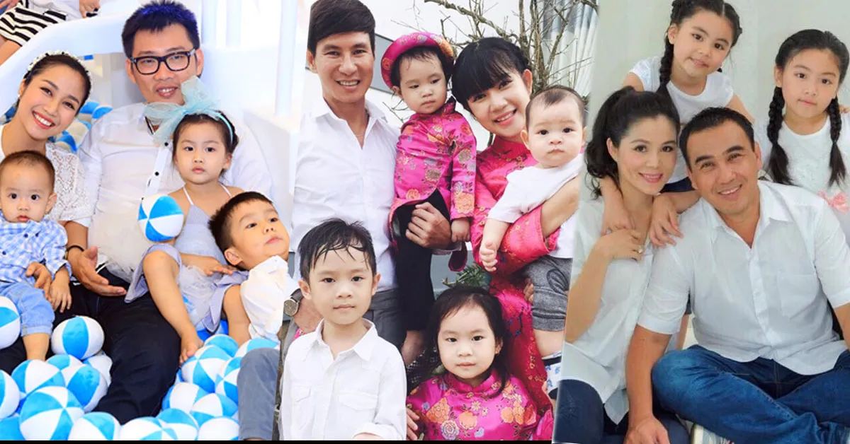 Ngưỡng mộ trước những gia đình sao hạnh phúc bậc nhất showbiz Việt
