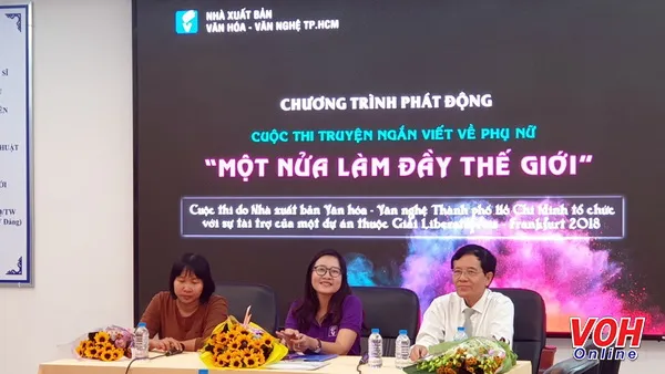 Cuộc thi truyện ngắn viết về phụ nữ với chủ đề “Một nửa làm đầy thế giới”