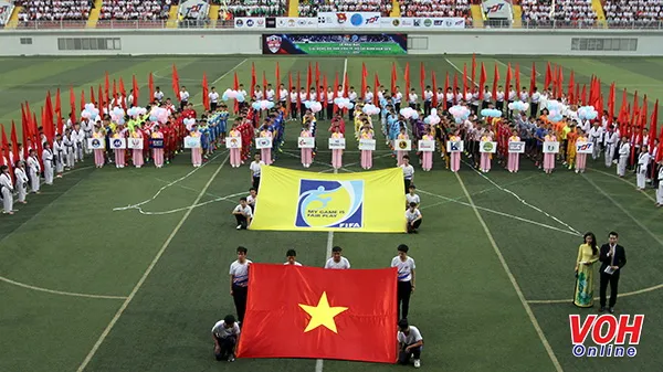 Khai mạc giải bóng đá sinh viên TPHCM 2018
