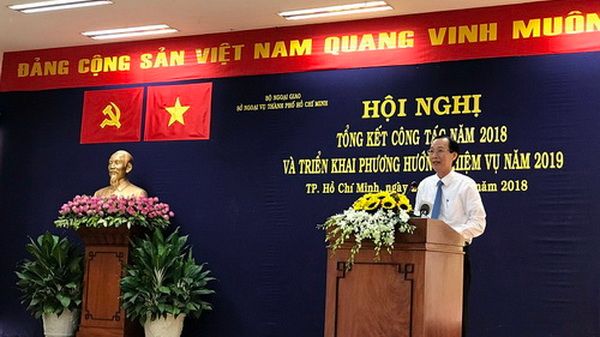 Năm 2018 là năm sôi động với nhiều hoạt động đối ngoại tại Thành phố
