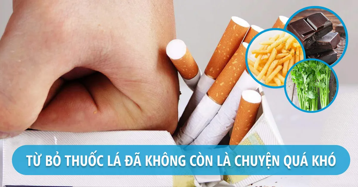 Bác sĩ chia sẻ cách cai thuốc lá bằng thực phẩm