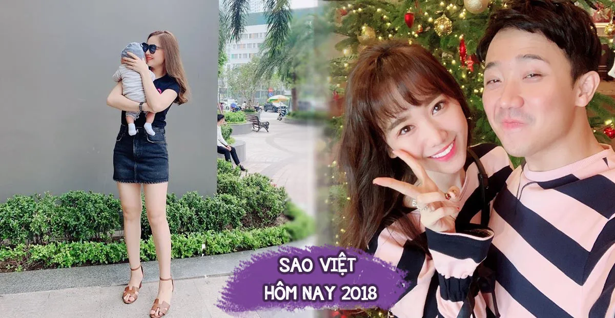 Sao Việt hôm nay 26/12: Giang Hồng Ngọc bất ngờ khoe con trai, Trấn Thành-Hari Won kỉ niệm ngày cưới