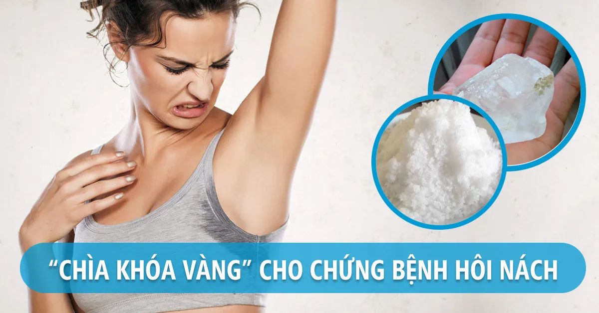 Mẹo trị hôi nách hiệu quả được chuyên gia Đông y chia sẻ