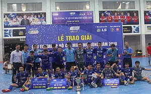 Tân Hiệp Hưng vô địch giải futsal TPHCM mở rộng 2018