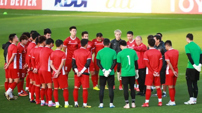 Asian Cup 2019: Buổi tập thứ hai của ĐT Việt Nam tại UAE