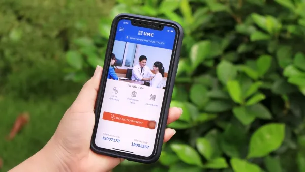 Đăng ký khám bệnh và thanh toán trực tuyến ngay trên ứng dụng