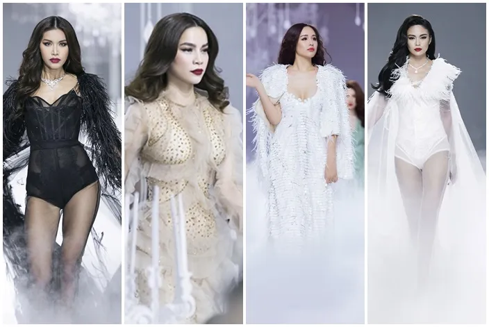 Mâu Thuỷ, Hà Hồ, Mai Phương Thuý, Hoàng Yến hội làm vedette của Feminism Show