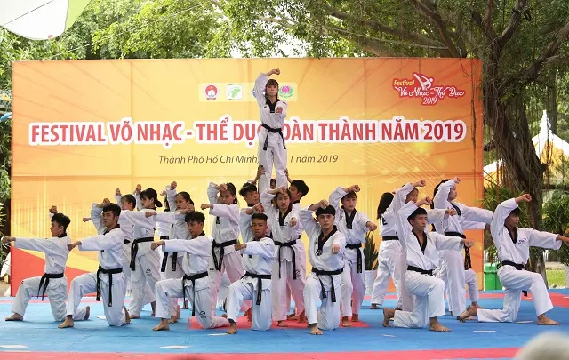 Sôi động Festival võ nhạc toàn thành dành cho học sinh TPHCM