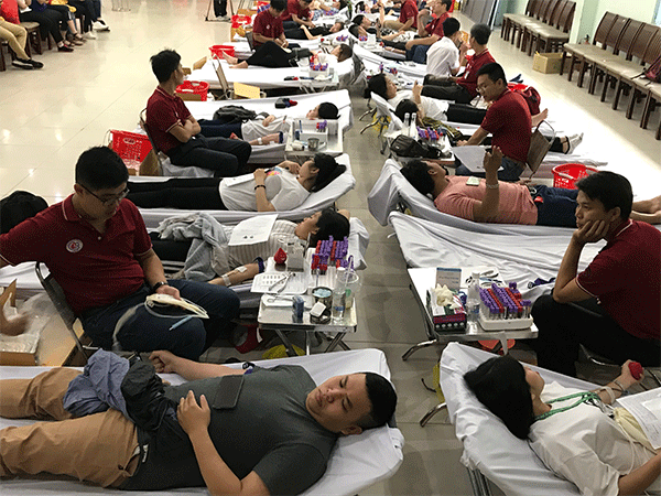 Chủ nhật đỏ năm 2019: bổ sung khoảng 50.000 đơn vị máu cứu người dịp tết Nguyên đán