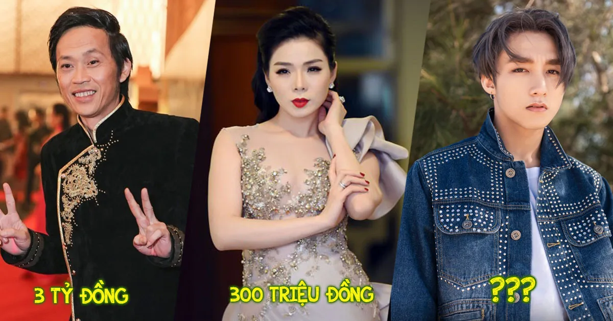 Choáng với mức cát -xê mà các sao Việt đình đám này nhận được