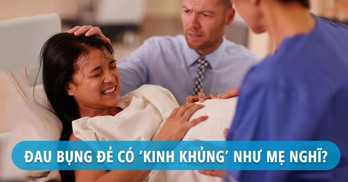 Bà bầu đau bụng đẻ như thế nào, làm sao nhận biết?