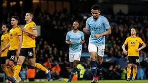 Kết quả Ngoại hạng Anh hôm nay 15/1: Thắng dễ Wolves, Man City tiếp tục đua song mã với Liverpool