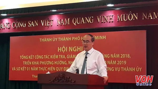 Năm 2018, Ban Thường vụ Thành ủy TPHCM thi hành kỷ luật trên 400 Đảng viên vi phạm