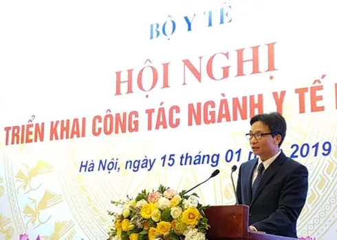 Phó Thủ tướng Vũ Đức Đam dự Hội nghị triển khai nhiệm vụ năm 2019 của Bộ Y tế