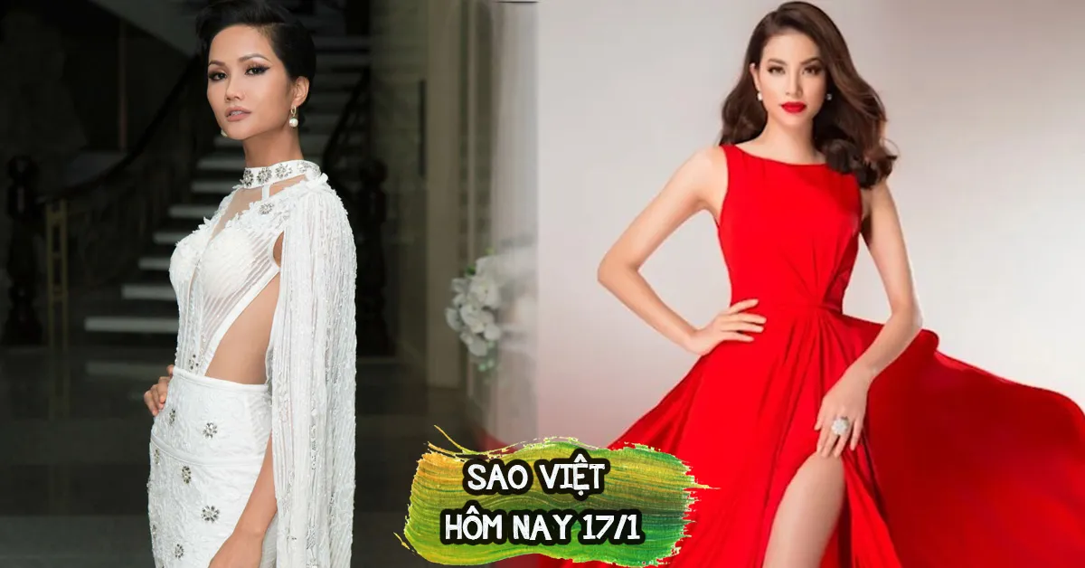 Sao Việt hôm nay 17/1: HHen Niê hạng 1 BXH Vẻ đẹp vượt thời gian, Phạm Hương sắp trở lại showbiz?