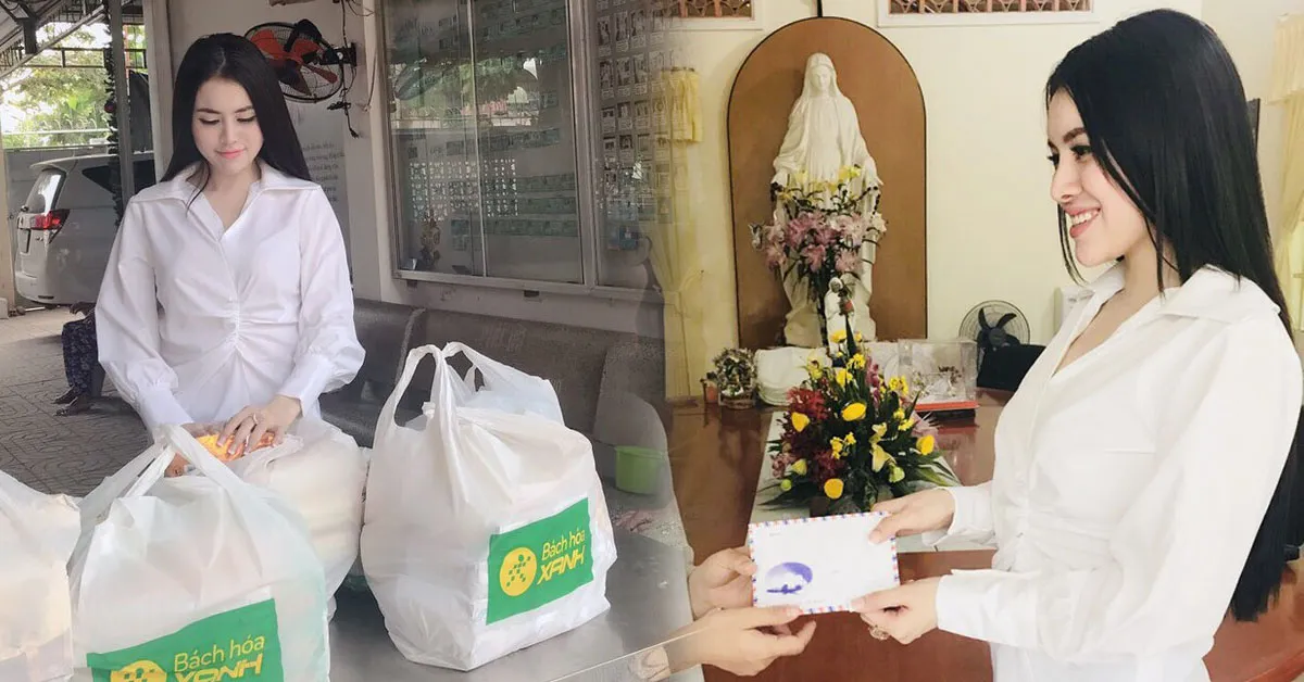 Thư Dung đi làm từ thiện, liền bị mang tiếng làm màu