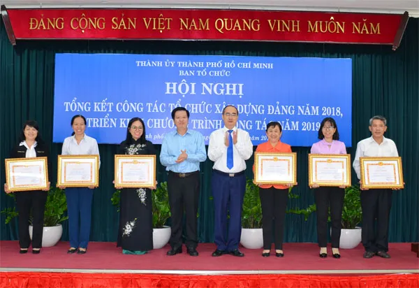 TPHCM tổng kết công tác xây dựng Đảng năm 2018