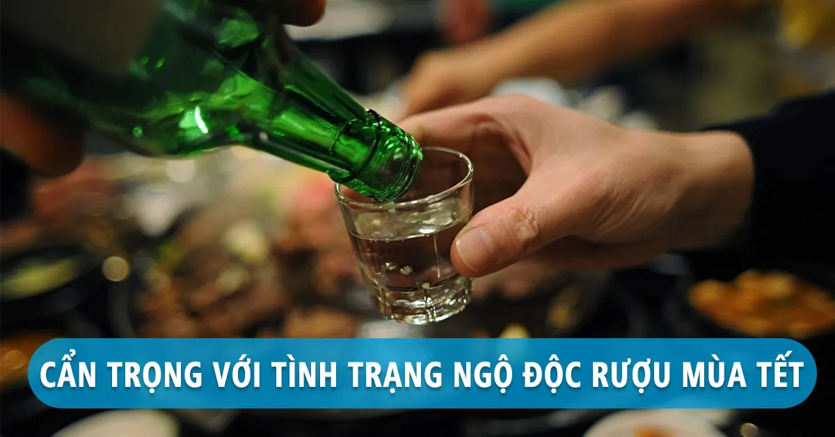 Nhận biết tình trạng ngộ độc rượu và cách xử lý nhanh