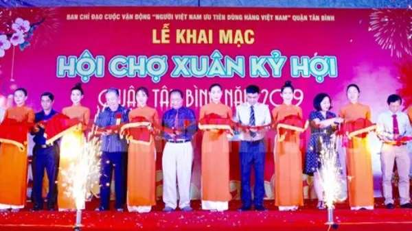 Hội chợ Xuân Kỷ Hợi quận Tân Bình năm 2019