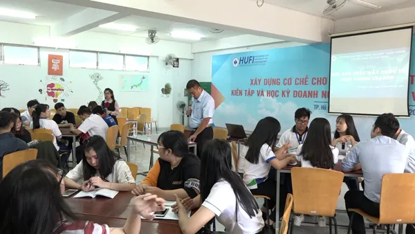 Không gian sáng tạo và khởi nghiệp tại Đại học Công nghiệp thực phẩm TPHCM