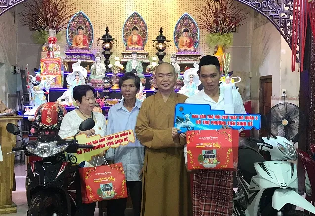 Gần 4 tỷ 800 triệu đồng chăm lo cho người có hoàn cảnh khó khăn