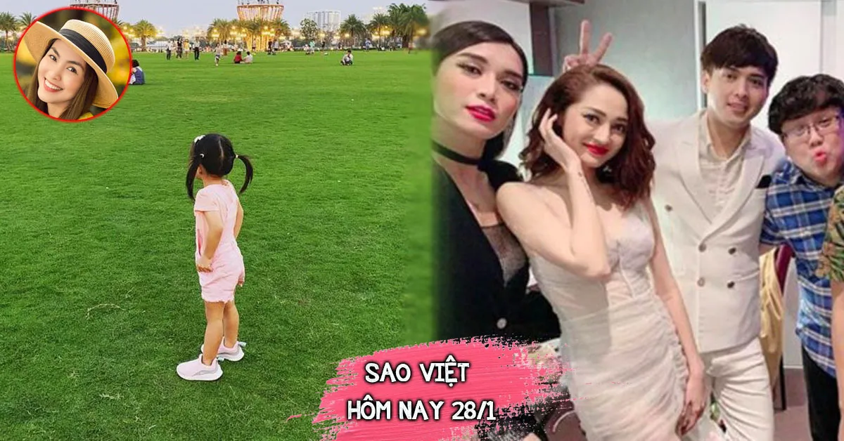 Sao Việt hôm nay 28/1: Tăng Thanh Hà khoe ảnh ái nữ, Bảo Anh - Hồ Quang Hiếu thân thiết bên nhau