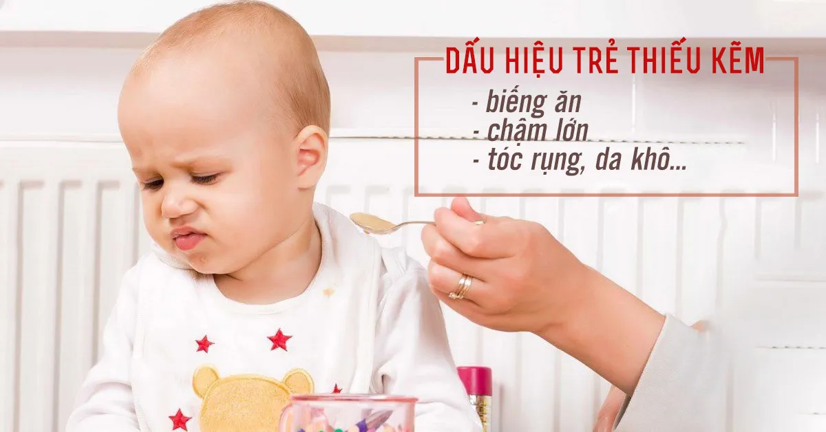 Bổ sung kẽm cho bé thế nào là an toàn, đúng cách?