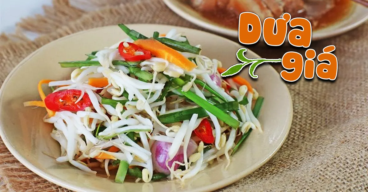 Cách muối dưa giá ăn sau 2 ngày vô cùng đơn giản