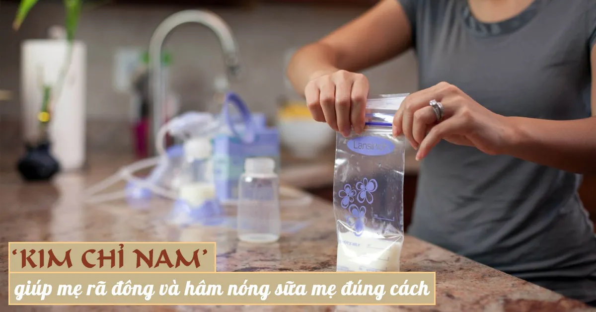 Hâm sữa mẹ đúng cách là như thế nào để không bị mất chất?