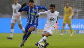 Hertha Berlin 0 - 1 Wolfsburg (Bundesliga 2018/19 - Vòng 20)