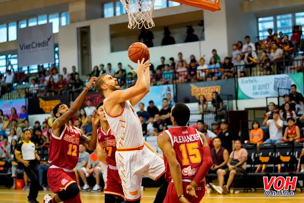 Saigon Heat khởi đầu năm mới gian nan ở giải bóng rổ Đông Nam Á
