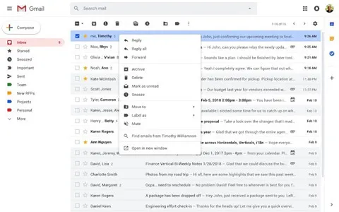 Gmail bổ sung tính năng nhiều người dùng hằng ao ước