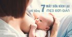 9 cách kích sữa về nhiều cho bé yêu no nê, bụ bẫm
