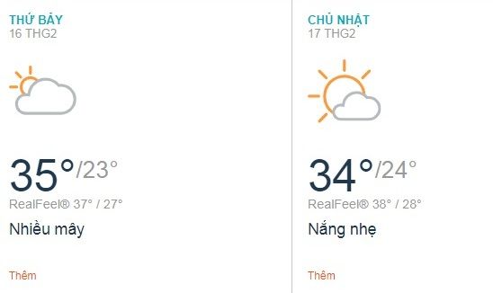 Dự báo thời tiết TPHCM cuối tuần (16/2 - 17/2): Sài Gòn nắng nhẹ