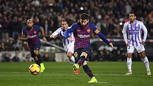 ​​​​​​​Kết quả bóng đá hôm nay 17/2: Messi ghi bàn giúp Barca thắng tối thiểu tại La Liga