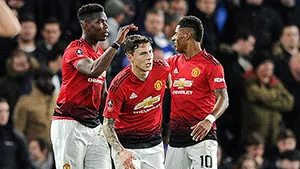 Kết quả bóng đá Anh 19/2: Đá bại Chelsea, MU vào tứ kết Cup FA