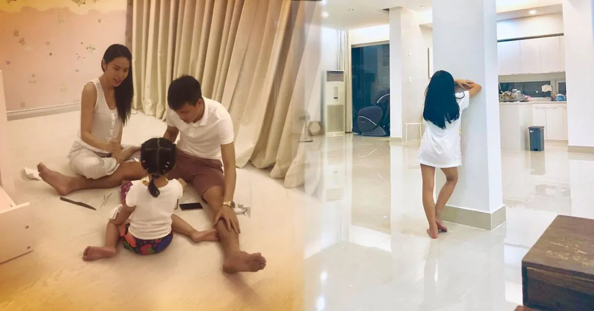 Con gái Thủy Tiên bị phạt úp mặt vô tường chỉ vì nói mẹ dữ như cọp