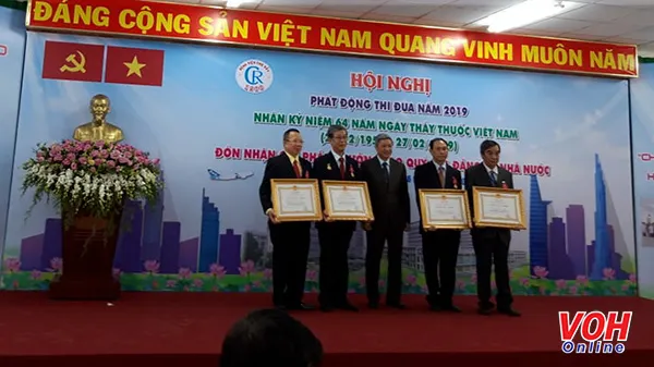 Bệnh viện Chợ Rẫy đón nhận nhiều danh hiệu cao quý nhân Ngày Thầy thuốc Việt Nam