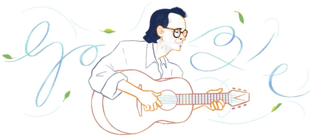 Doodle hôm nay kỷ niệm 80 năm ngày sinh của cố nhạc sĩ Trịnh Công Sơn