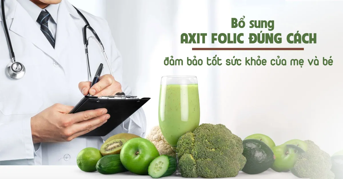 4 điều mẹ bầu cần biết khi muốn bổ sung axit folic trong thai kỳ