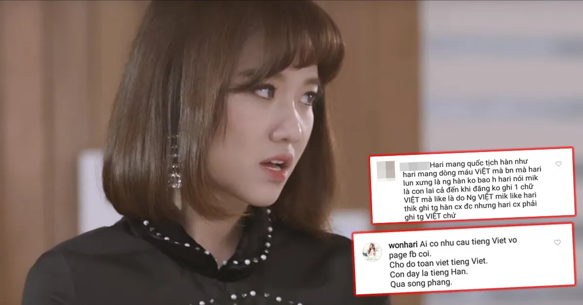 Không còn núp bóng Trấn Thành, Hari Won giờ đã mạnh mẽ đáp trả anti fan