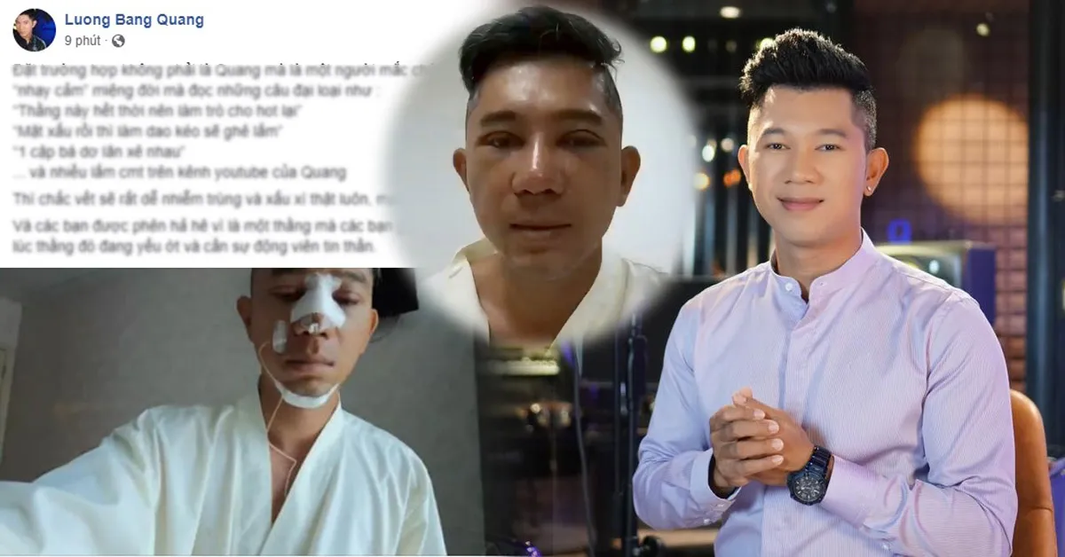 Lương Bằng Quang bức xúc vì bị cộng đồng mạng chửi khi công khai đập mặt xây lại